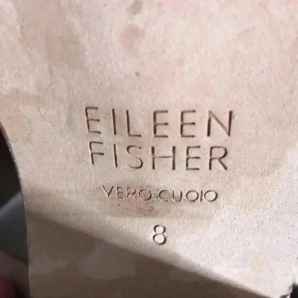 Eileen Fisher Glance Vachetta Sandals Size 8 - Picture 8 of 11